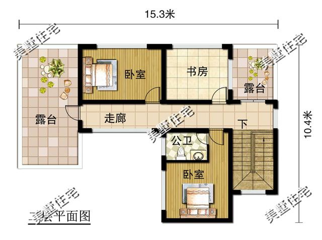 210.16㎡新中式别墅，布局大气上档次，建栋在村里肯定数一数二
