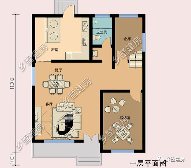 9×10的三层农村别墅，主体造价仅30万，精致舒适的港湾！