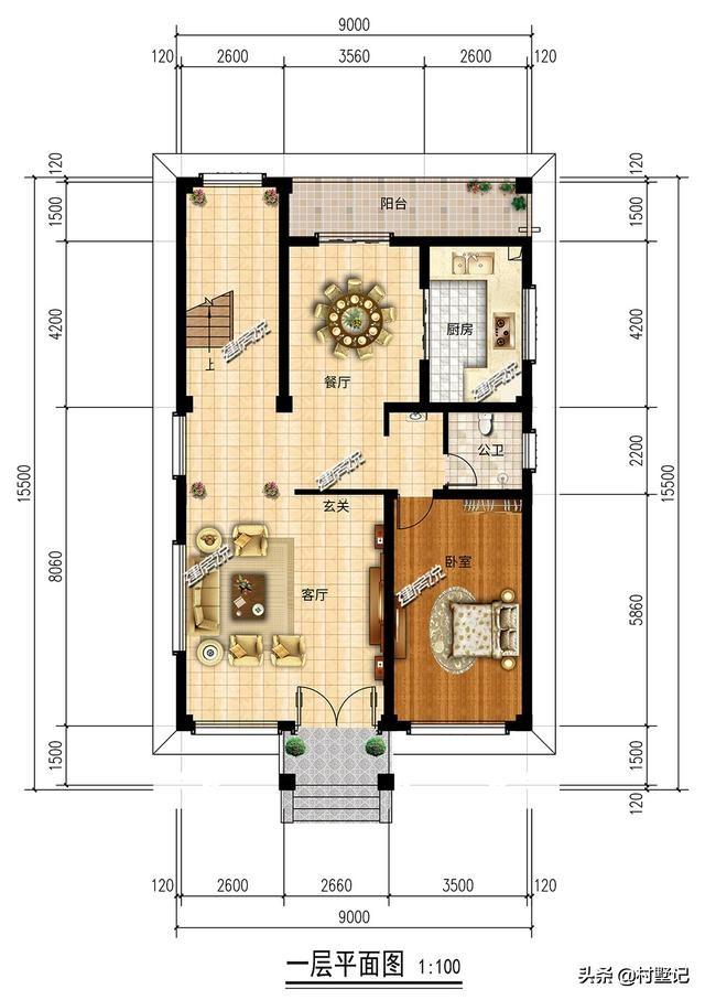 精选3套25万就能在农村建的二层别墅，看完心动了，农村倍受欢迎