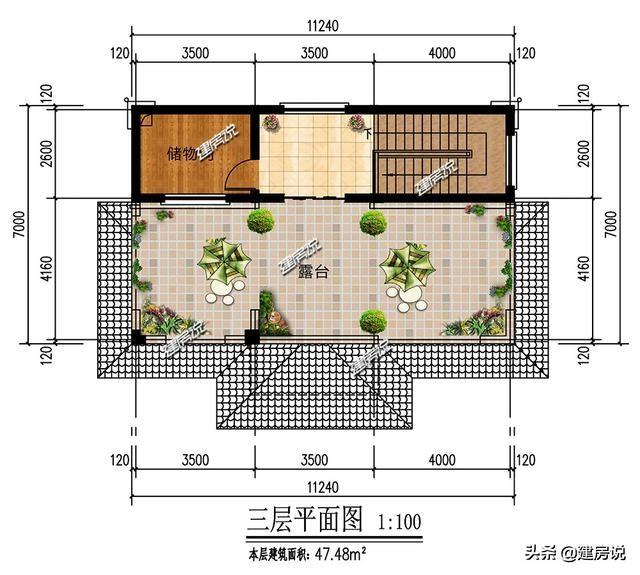 5款三层农村别墅，都是100平内的小户型，广东人都抢着建！