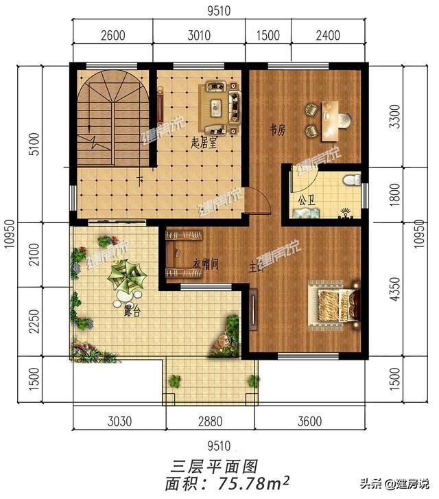 5款三层农村别墅，都是100平内的小户型，广东人都抢着建！