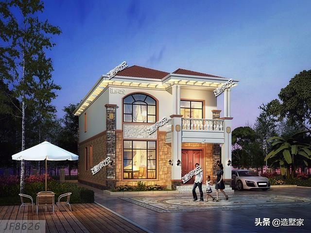 5套小面积农村别墅，第3套造价仅18万，看完收藏不迷路