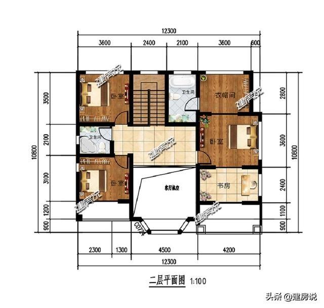 湖北网友晒二层农村别墅，说农村人没品味的打脸了（附图纸）