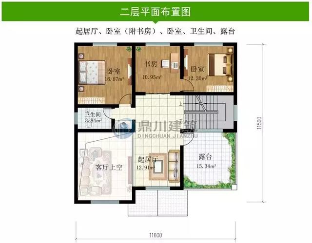 8款开间12米带挑空客厅农村别墅，布局超赞，适合农村的好户型！