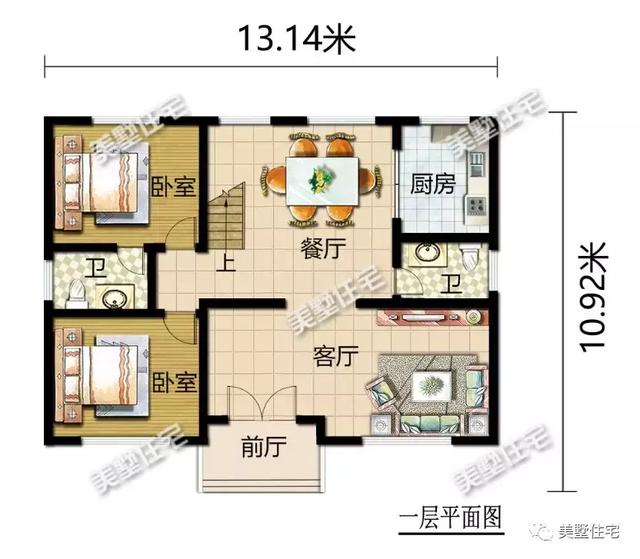 5款三层农村别墅，任一款都是农村豪宅，3、4让人很纠结