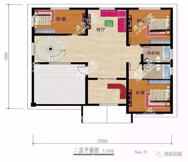 2栋开间13米左右的自建房,都是很经典的户型,建的人比较多