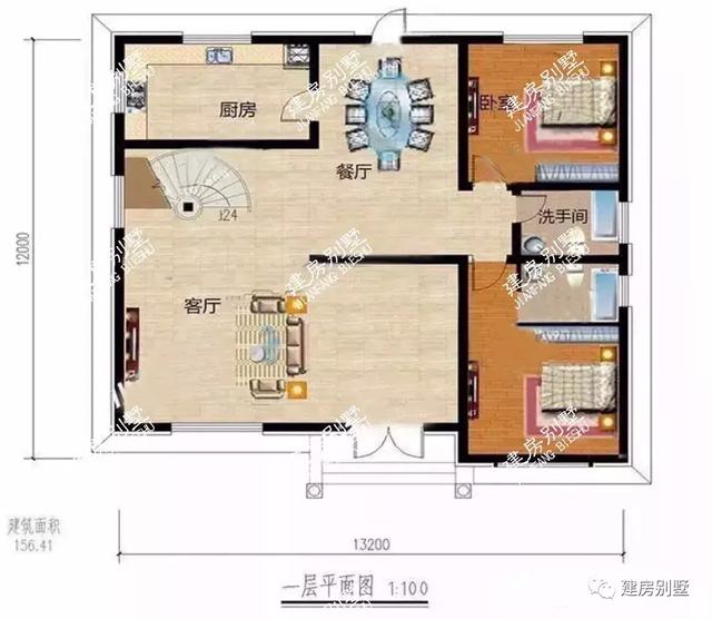 2栋开间13米左右的自建房,都是很经典的户型,建的人比较多
