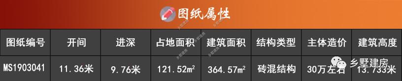 11x9米农村别墅，内设9居室，盖一栋成为村里的焦点！