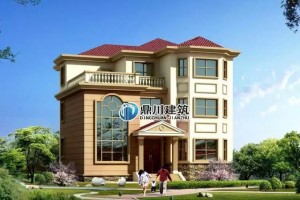 35万复式农村自建别墅效果图，中西结合显高级！