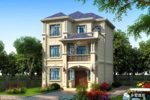 9×10.9自建别墅三层设计效果图，大气十足！