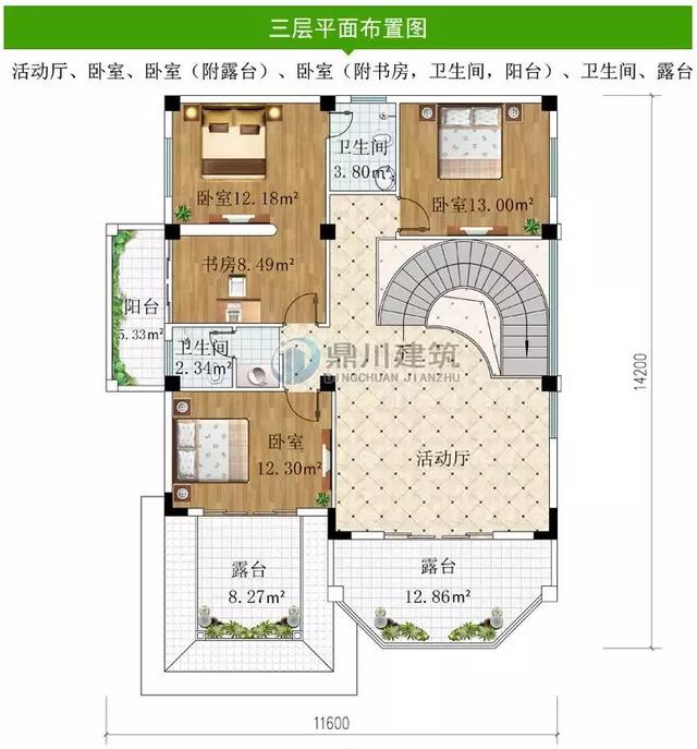 大气二层三层别墅案例，图纸和建成实拍都有，你觉得哪个更好？