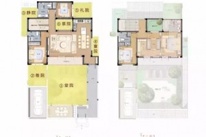 中式庭院别墅设计效果图，红遍大江南！