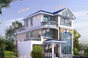 复式农村三层别墅设计方案图纸，简约低调却不失内涵。