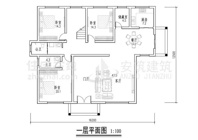 爆款图纸 | 5套欧式一层农村别墅，10万起打造心仪之家！