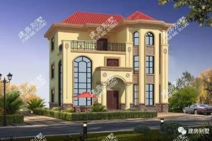 两栋农村自建3层别墅方案图纸，现代人该住的房子。