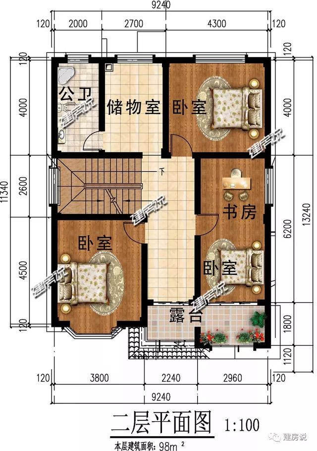 20万的三层欧式别墅，实用又实惠！