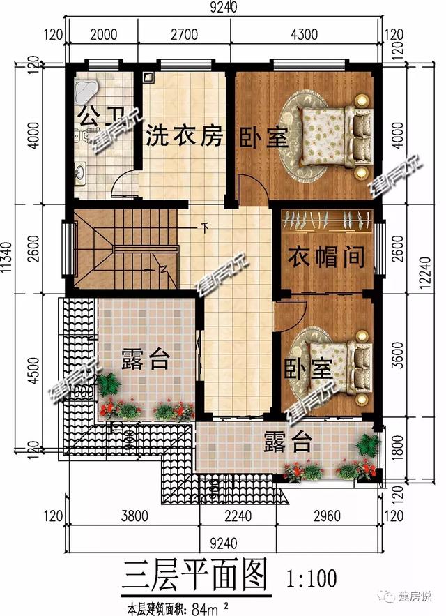 20万的三层欧式别墅，实用又实惠！