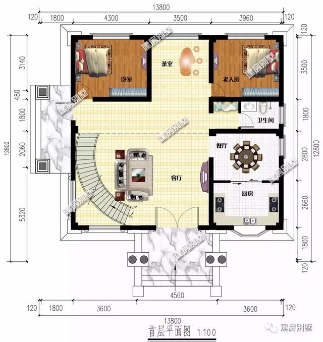 8款建在农村的豪华别墅户型，每个村能有一栋就很了不起