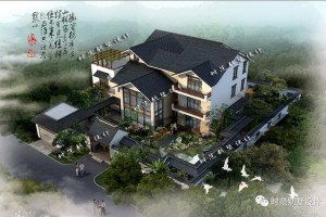 20x24米中式三层别墅设计方案，清雅含蓄、端庄丰华。