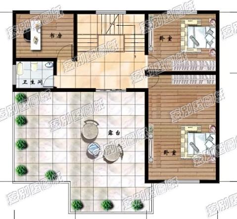 45万占地120平米农村四层房屋全套施工设计图