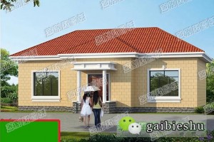 90平米一层别墅设计效果图，简单大方。
