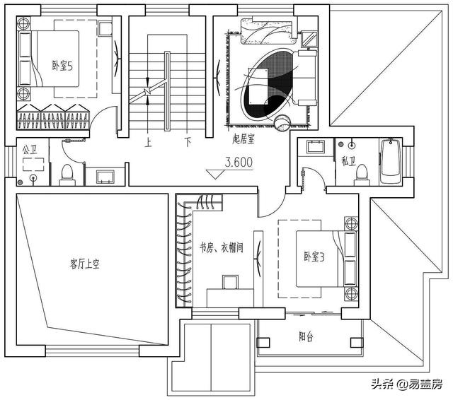 河北农村二层别墅错落有致，细节值得品味的240平欧式乡墅