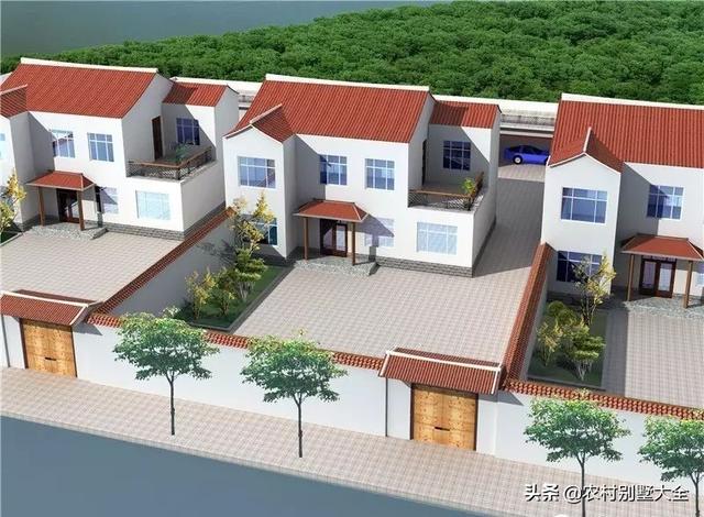 农村别墅怎能不带院？这5套带院子的农村自建房，才叫真享受