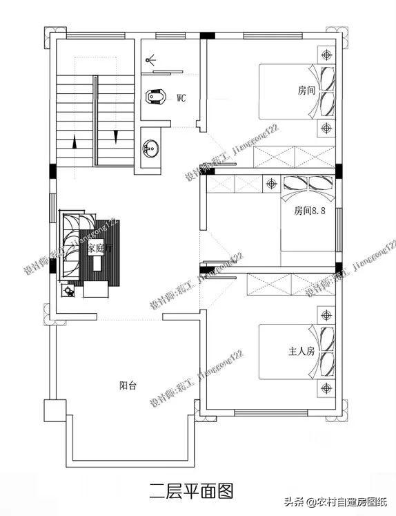 8×12米同样一款别墅，大哥建三层，弟弟建二层，你觉得谁最精明