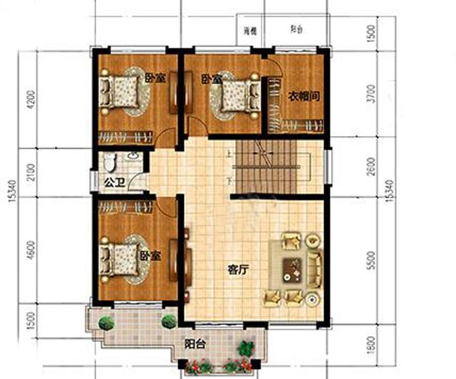 4套漂亮二层农村自建别墅全套施工图，外观造型美