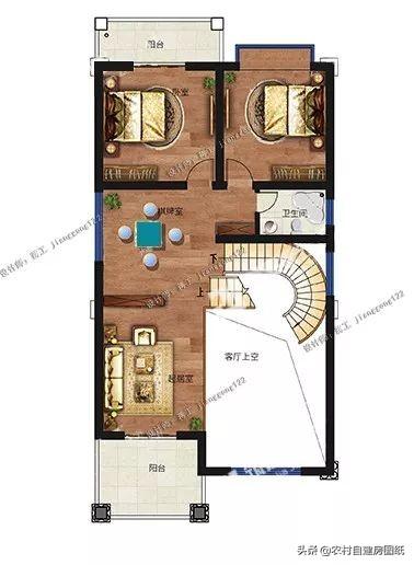 狭长形地基不好建房？面宽8-9米，这4款农村别墅，差评的人最少