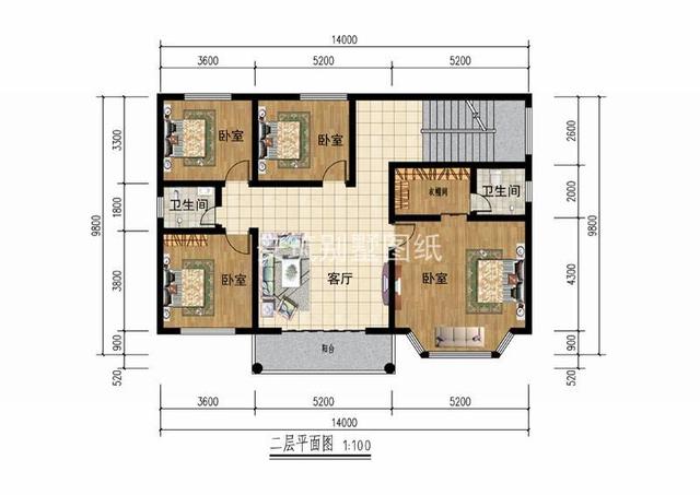 30万左右两款农村二层简约风别墅，第二款最经济，实用性最好