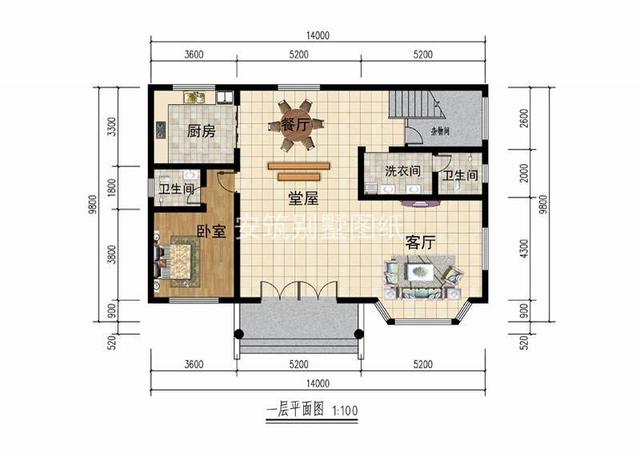 30万左右两款农村二层简约风别墅，第二款最经济，实用性最好