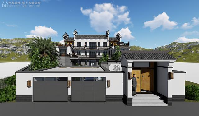农村新建别墅，这套经典徽派三层，值得推荐