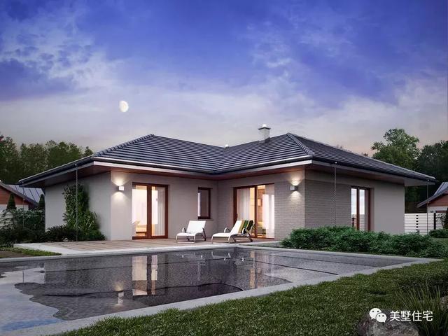 12套一层别墅效果图，十几万就能建一栋，别再说没钱建不起了