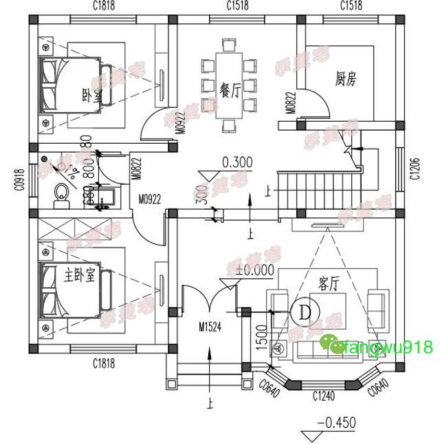 建房参考：实拍农村自建别墅施工过程附全套设计图纸