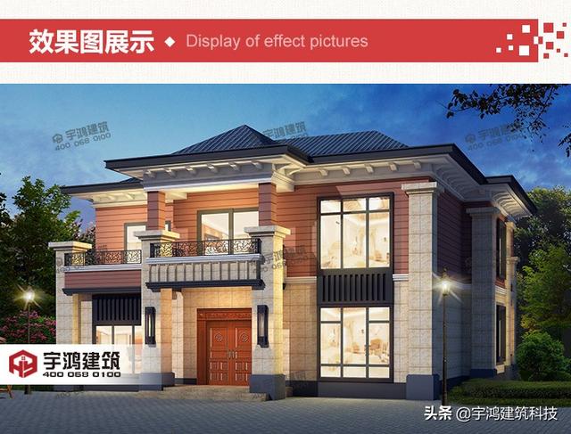 7套2019年新款别墅，农村建一栋倍有面子
