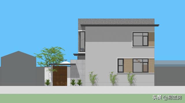 娱乐室+书房+大飘窗，38w现代别墅享百万豪宅居住体验