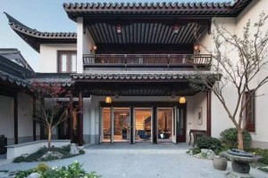 中式四合院别墅设计方案，住起来更加舒服。