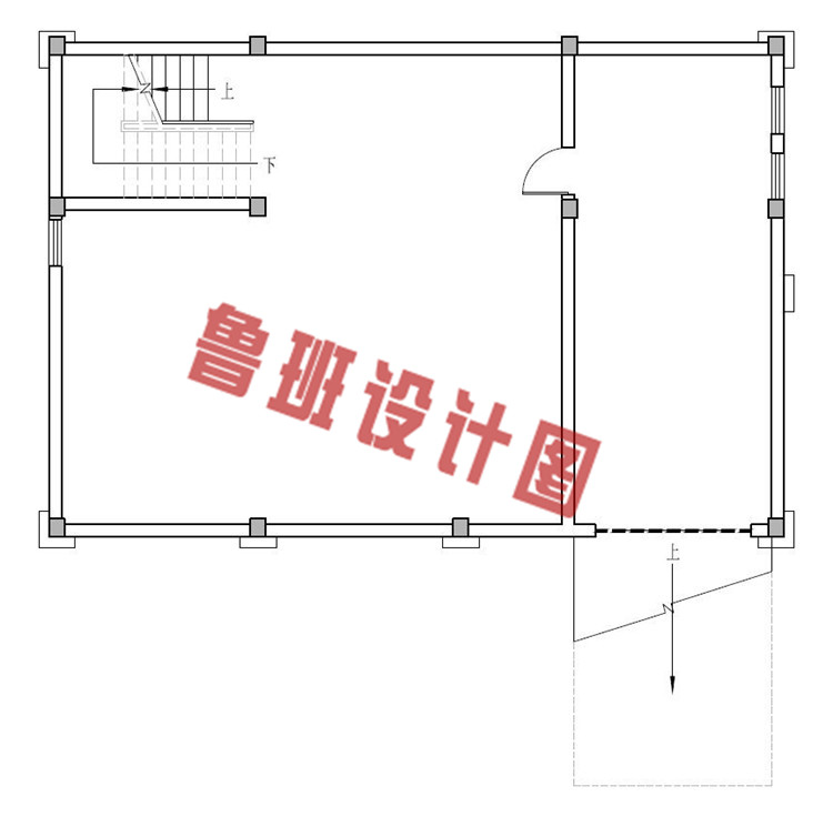 新款农村三层复式别墅设计地下室户型图