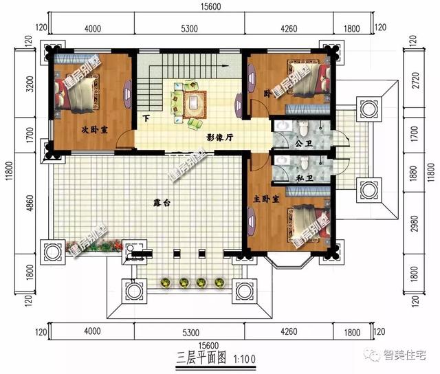 全村最豪华的一栋别墅，这栋房子完工当天，来参观的人络绎不绝