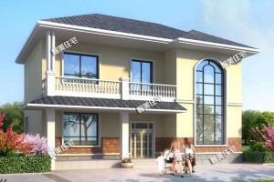 20万2层别墅设计方案，轻轻松松建房。