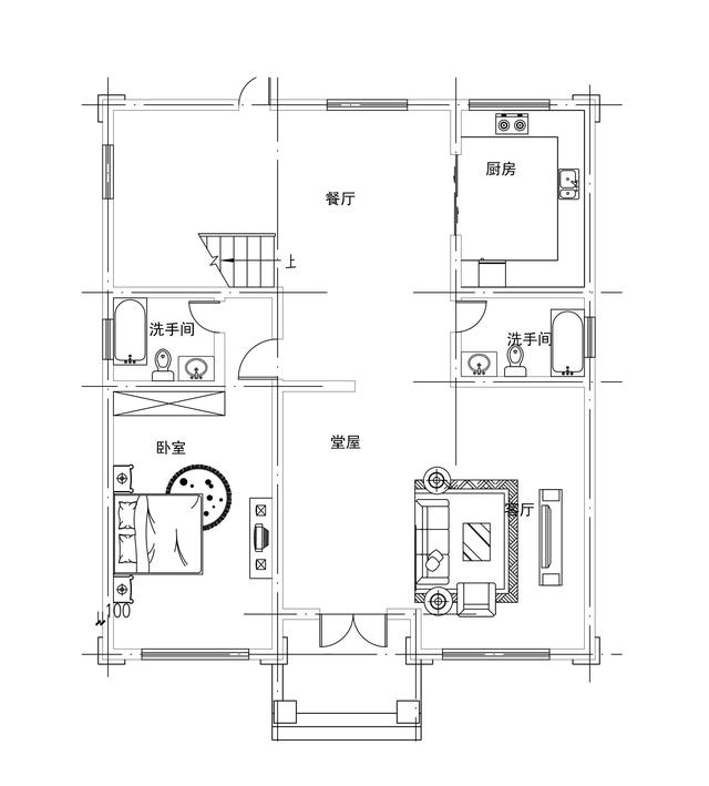 新农村三层自建房别墅，30万就能建好打死我也不信