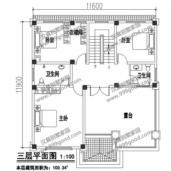 2栋现代别墅设计图，方正户型气质出众，引领农村盖房时尚潮流