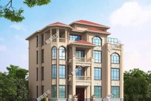 农村自建四层别墅效果图，这才是豪门。