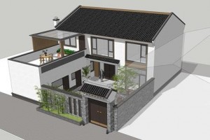 四川新中式别墅设计实景图，享受更优质的生活。