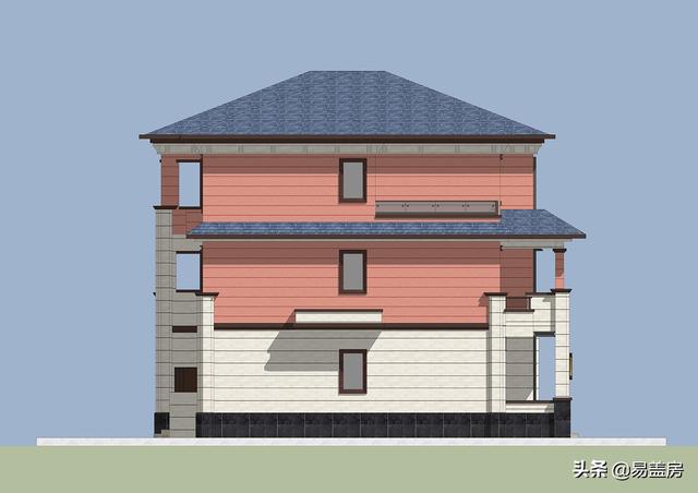 830平14卧双拼别墅造价仅125万！开工引来全村邻居围观