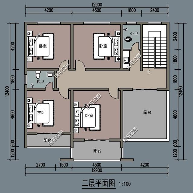 农村带堂屋的才是好房子？推荐第5套，宅基地80平都能建