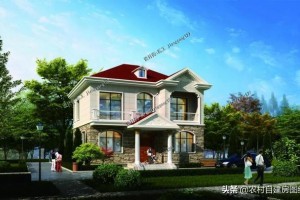 100平小户型农村别墅设计图纸，温馨宜居。