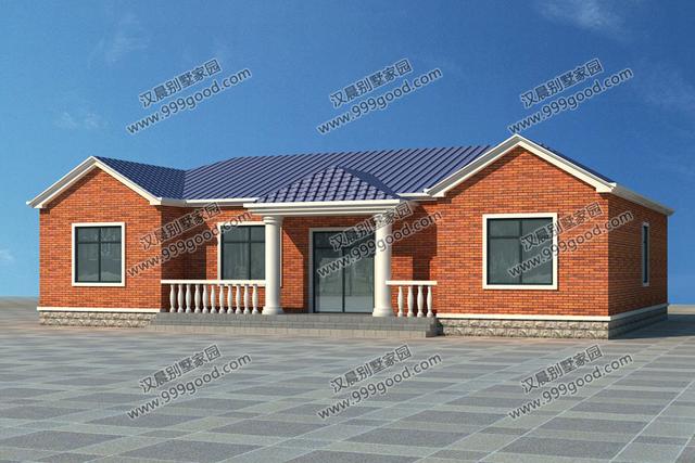 14.9X10.8米一层农村别墅，实用精致深入人心，居住久不厌