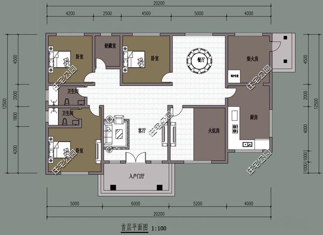 农村建养老房建大了真浪费？推荐6套小平层，造价15万起